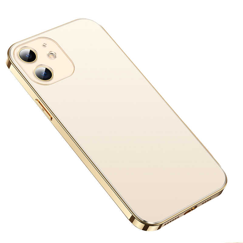 iPhone%20Uyumlu%2012%20Kılıf%20Zore%20Bobo%20Kapak-Gold