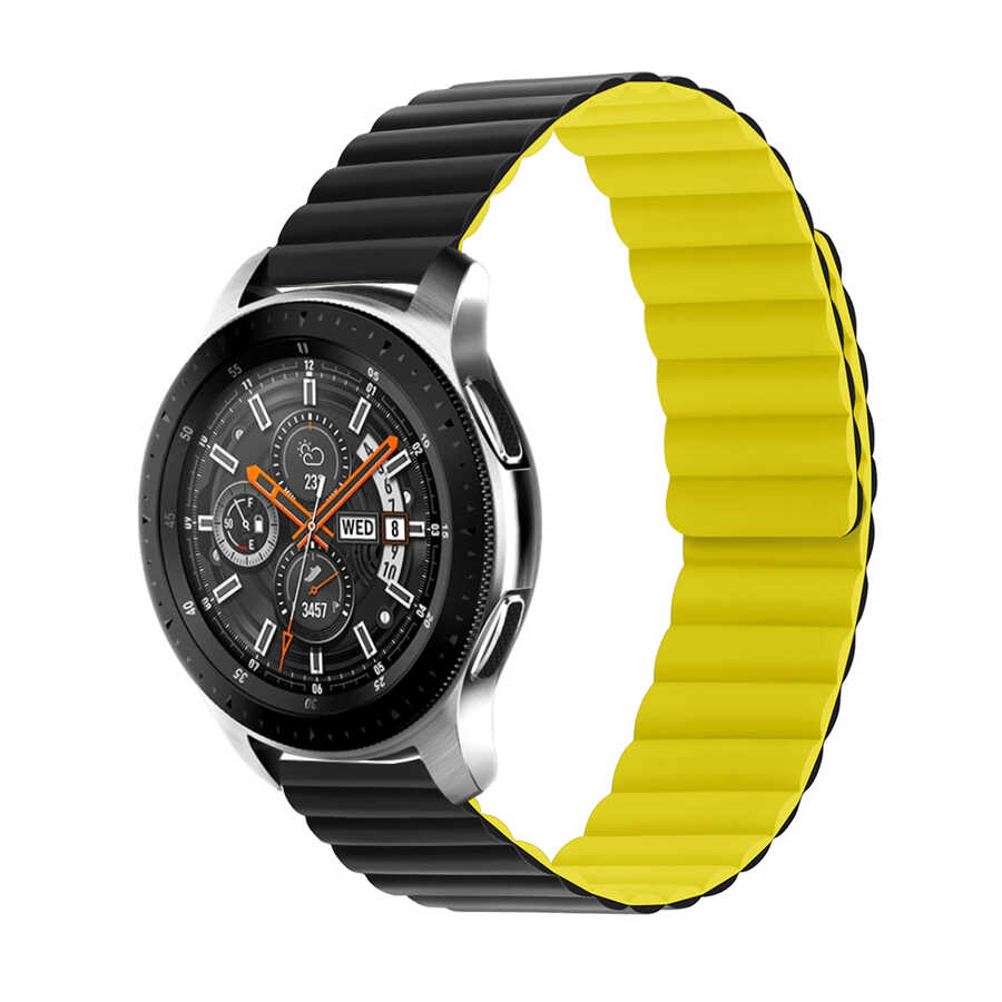 Xiaomi%20Uyumlu%20%20Amazfit%20Pace%20KRD-52%20Kordon-Siyah-sarı