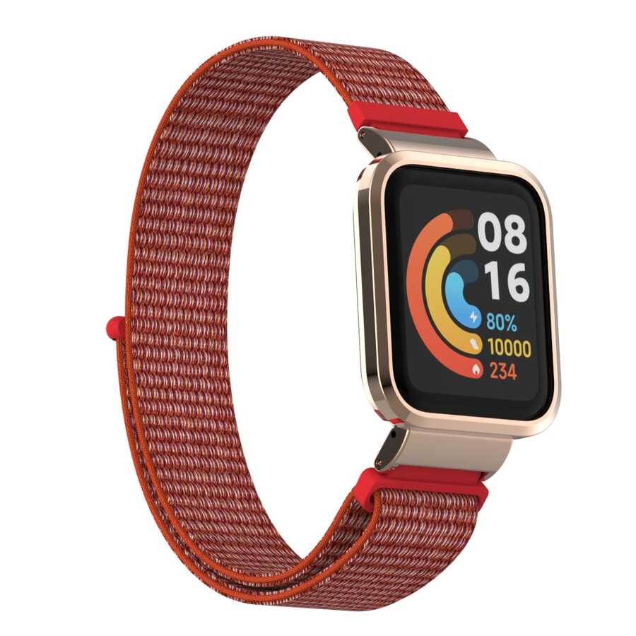 Xiaomi%20Uyumlu%20%20Redmi%20Watch%20(Mi%20Watch%20Lite)%20Zore%20KRD-61%20Hasır%20Kordon-No18