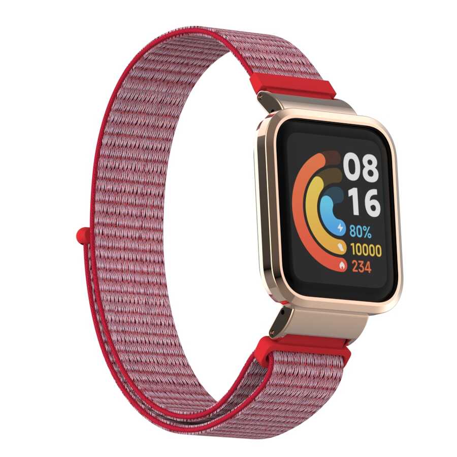 Xiaomi%20Uyumlu%20%20Redmi%20Watch%20(Mi%20Watch%20Lite)%20Zore%20KRD-61%20Hasır%20Kordon-No20