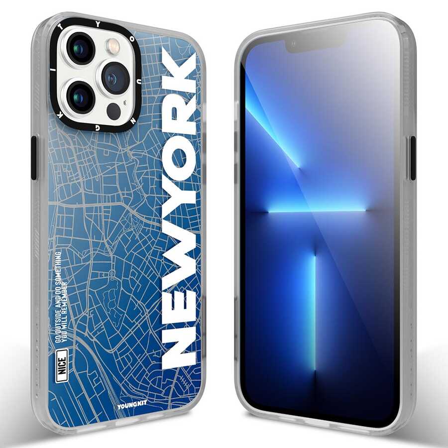 iPhone%20Uyumlu%2013%20Pro%20Kılıf%20YoungKit%20World%20Trip%20Serisi%20Kapak-New%20york