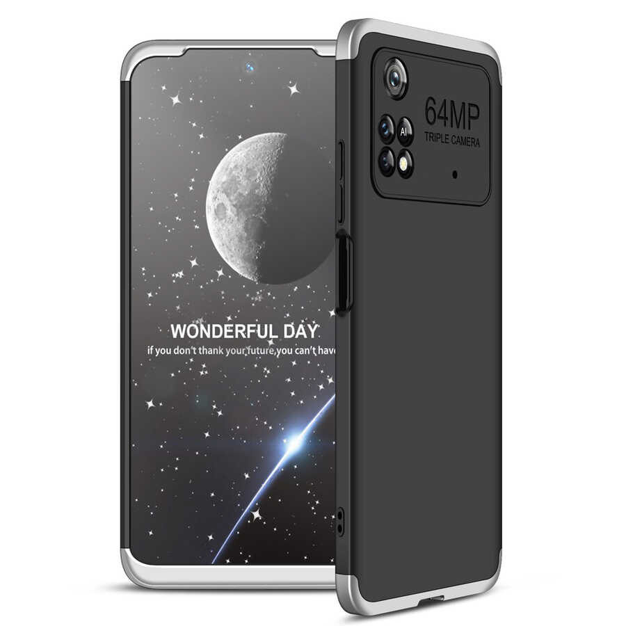 Xiaomi%20Uyumlu%20%20Poco%20M4%20Pro%204G%20Kılıf%20Zore%20Ays%20Kapak-Siyah-gri