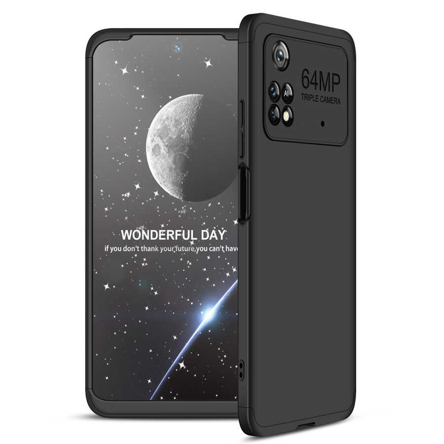 Xiaomi%20Uyumlu%20%20Poco%20M4%20Pro%204G%20Kılıf%20Zore%20Ays%20Kapak-Siyah