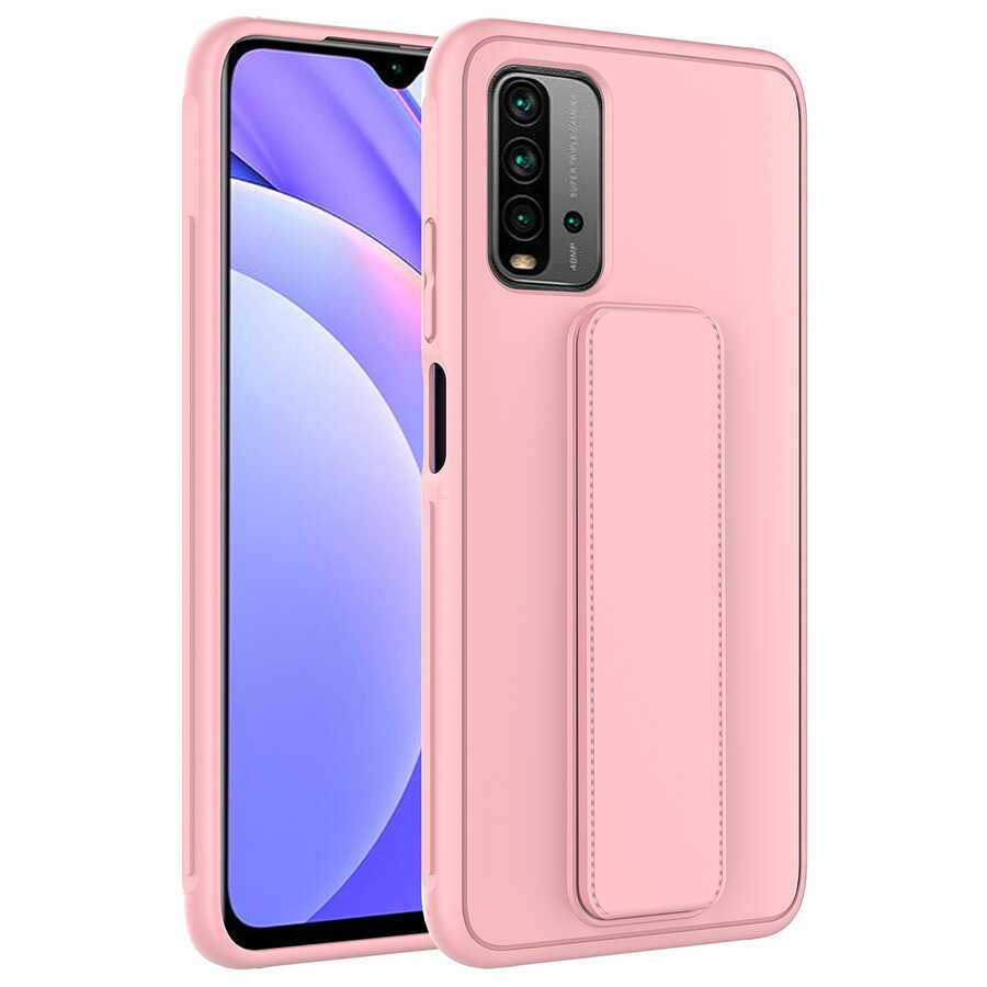 Xiaomi%20Uyumlu%20%20Redmi%209T%20Kılıf%20Zore%20Qstand%20Kapak