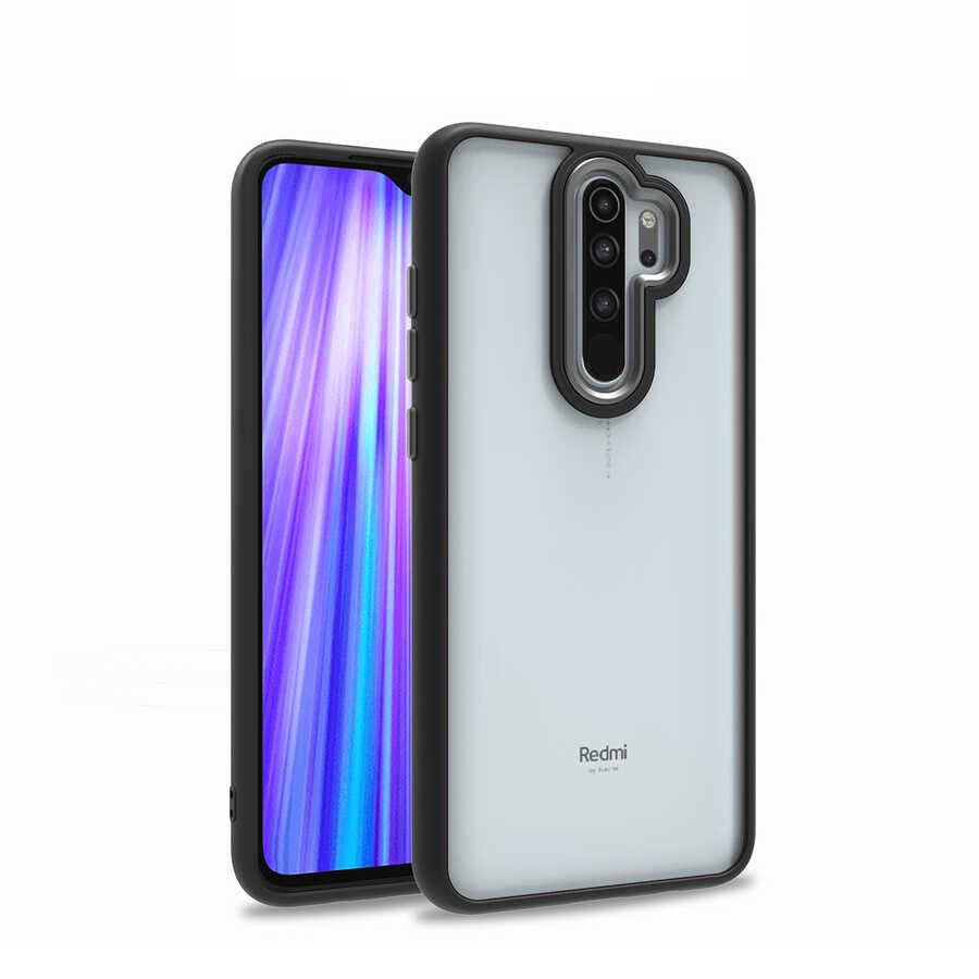 Xiaomi%20Uyumlu%20%20Redmi%20Note%208%20Pro%20Kılıf%20Zore%20Flora%20Kapak-Siyah