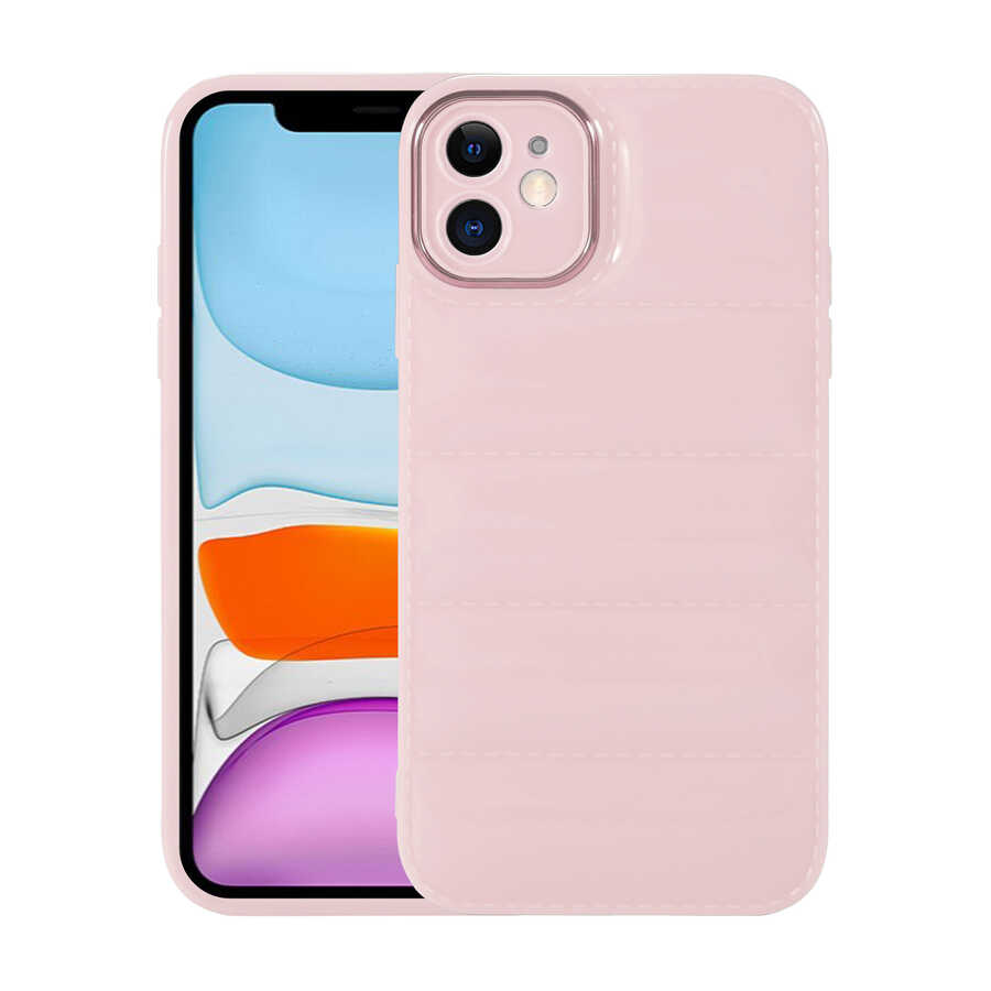 iPhone%20Uyumlu%2011%20Kılıf%20Kamera%20Korumalı%20Parlak%20Airbag’li%20Zore%20Galya%20Kapak-Pembe