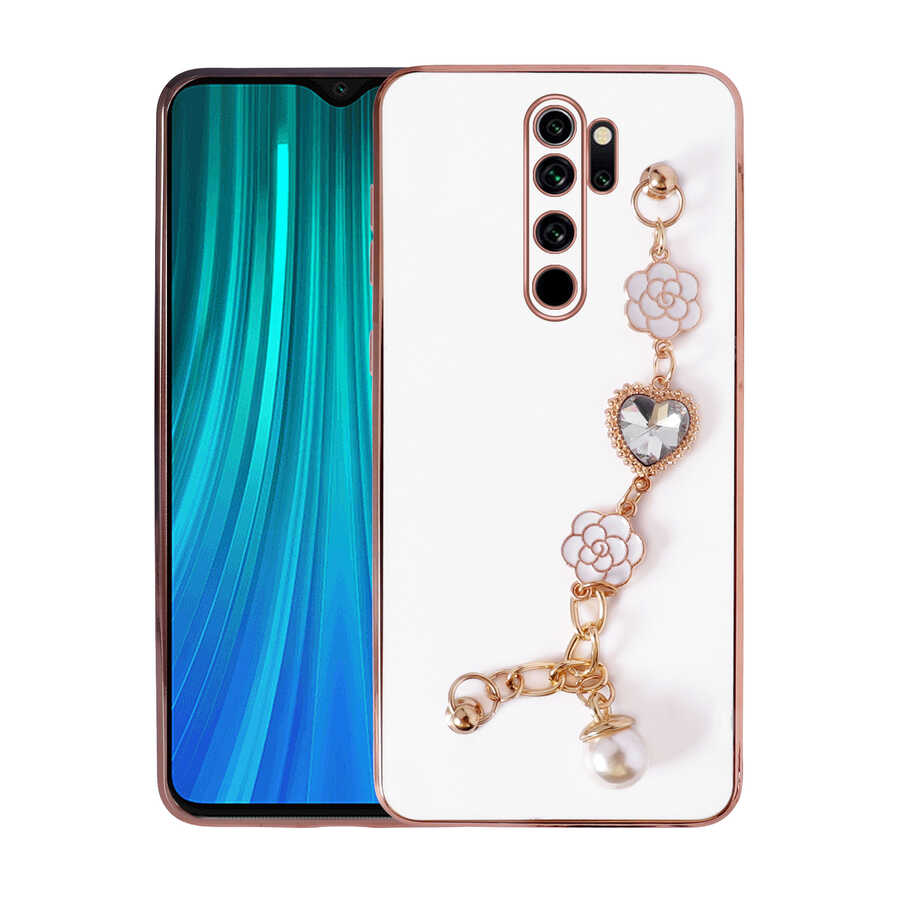 Xiaomi%20Uyumlu%20%20Redmi%20Note%208%20Pro%20Kılıf%20El%20Tutamaçlı%20Kamera%20Korumalı%20Zore%20Taka%20Silikon%20Kapak-Beyaz