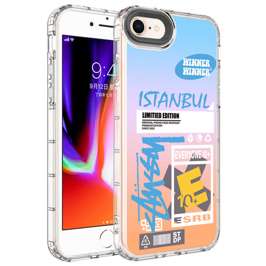 iPhone%20Uyumlu%207%20Kılıf%20Kamera%20Korumalı%20Renkli%20Desenli%20Sert%20Silikon%20Zore%20Korn%20Kapak-No1