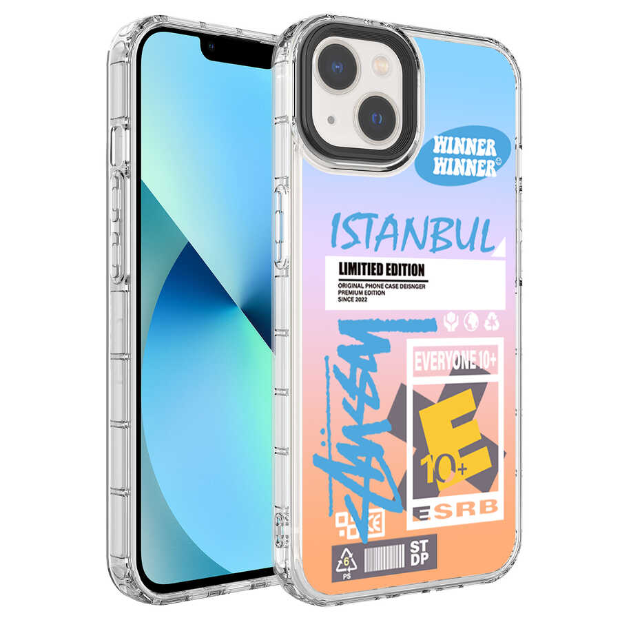 iPhone%20Uyumlu%2013%20Kılıf%20Kamera%20Korumalı%20Renkli%20Desenli%20Sert%20Silikon%20Zore%20Korn%20Kapak-No1