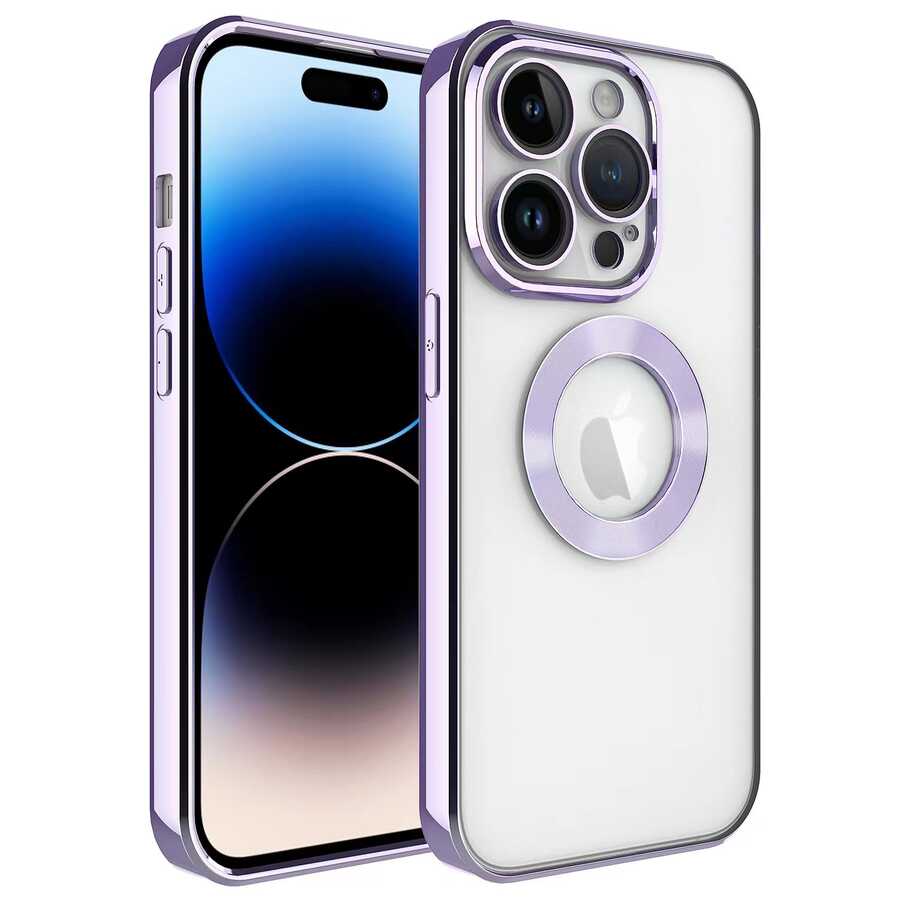 iPhone%20Uyumlu%2012%20Pro%20Max%20Kılıf%20Kamera%20Korumalı%20Logo%20Gösteren%20Zore%20Omega%20Kapak-Lila