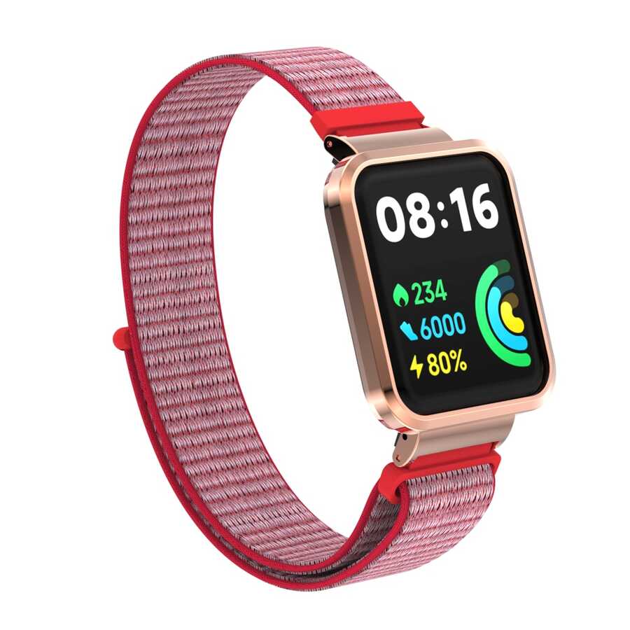 Xiaomi%20Uyumlu%20%20Redmi%20Watch%202%20Lite%20Zore%20KRD-61%20Hasır%20Kordon-No20