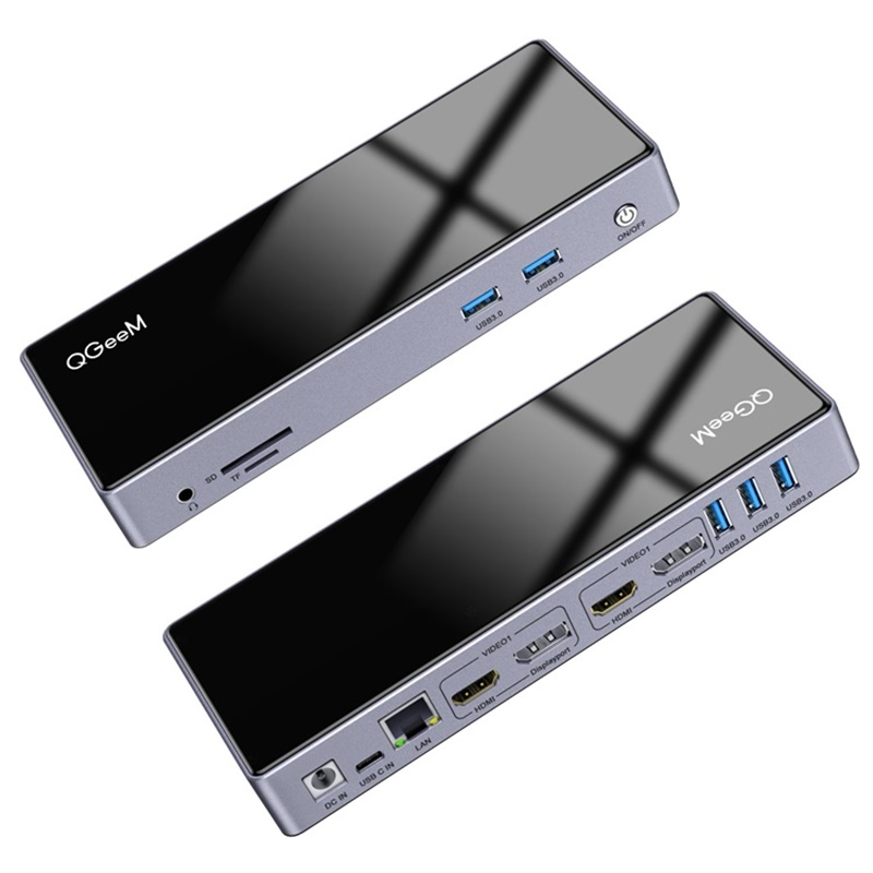 Qgeem%20QG-D6902%20All%20in%20One%20Çoğaltıcı%20Type-C%20Hub%20Docking%20Station%204K-5K%20Displayport%20HDMI%20Destekli