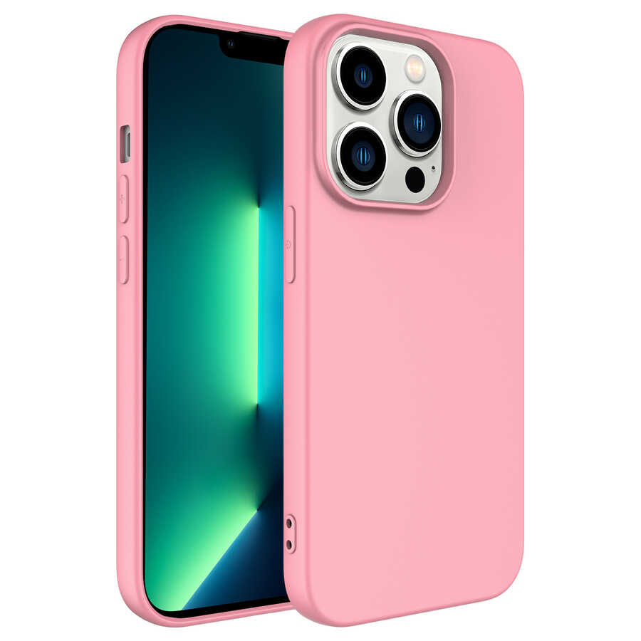 iPhone%20Uyumlu%2014%20Pro%20Kılıf%20Zore%20Mara%20Lansman%20Kapak-Pembe