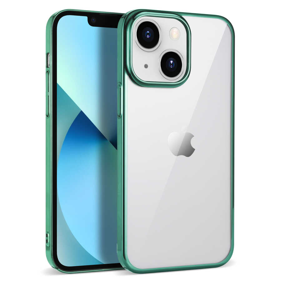 iPhone%20Uyumlu%2014%20Kılıf%20Zore%20Pixel%20Kapak-Koyu%20yeşil