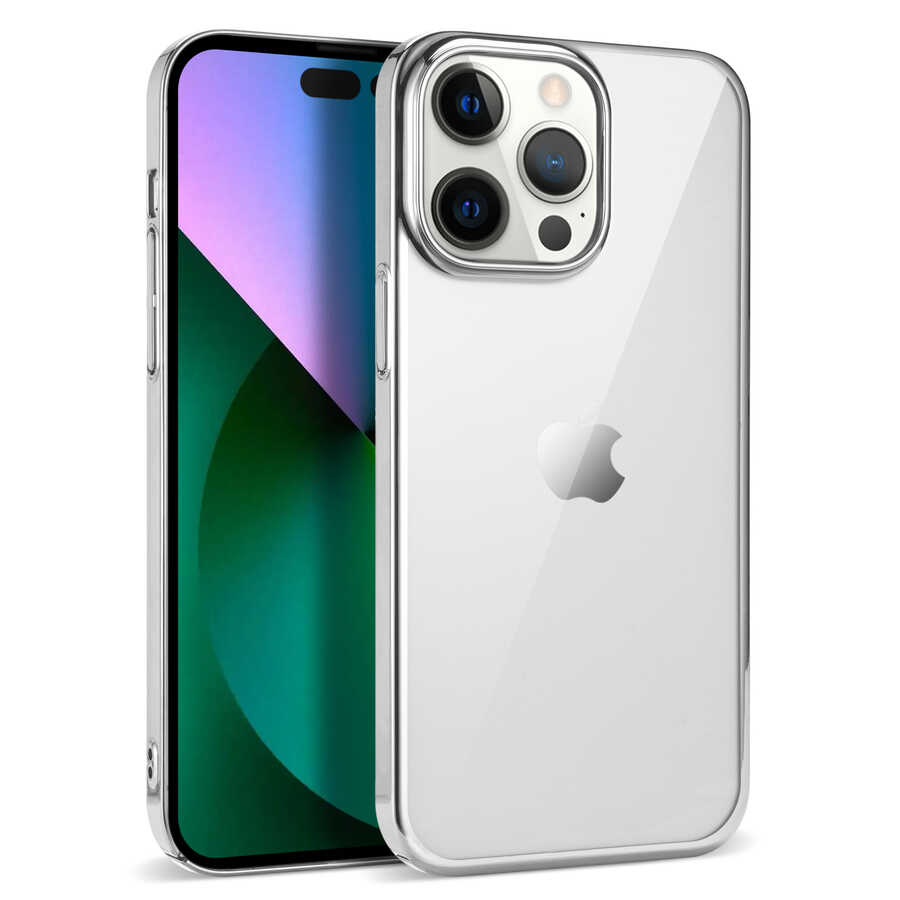 iPhone%20Uyumlu%2014%20Pro%20Kılıf%20Zore%20Pixel%20Kapak-Gümüş