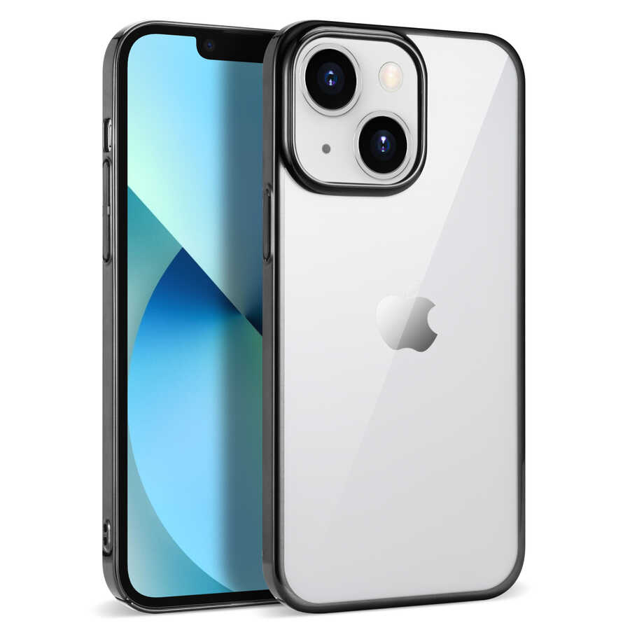 iPhone%20Uyumlu%2014%20Plus%20Kılıf%20Zore%20Pixel%20Kapak-Siyah