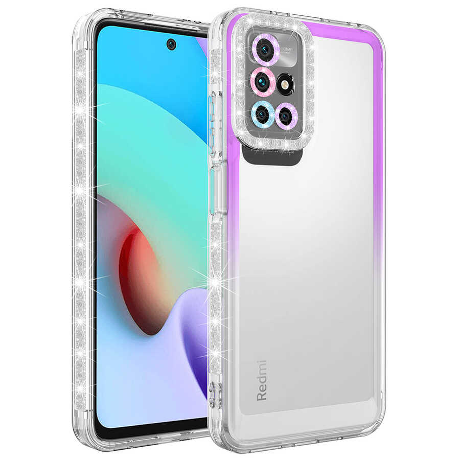 Xiaomi%20Uyumlu%20%20Redmi%2010%20Kılıf%20Simli%20ve%20Renk%20Geçiş%20Tasarımlı%20Lens%20Korumalı%20Zore%20Park%20Kapak