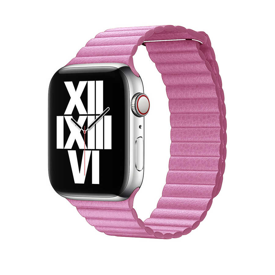 Watch%20Ultra%2049mm%20Kordon%20KRD-09%20Deri%20Lop%20Strap%20Kayış-Pembe