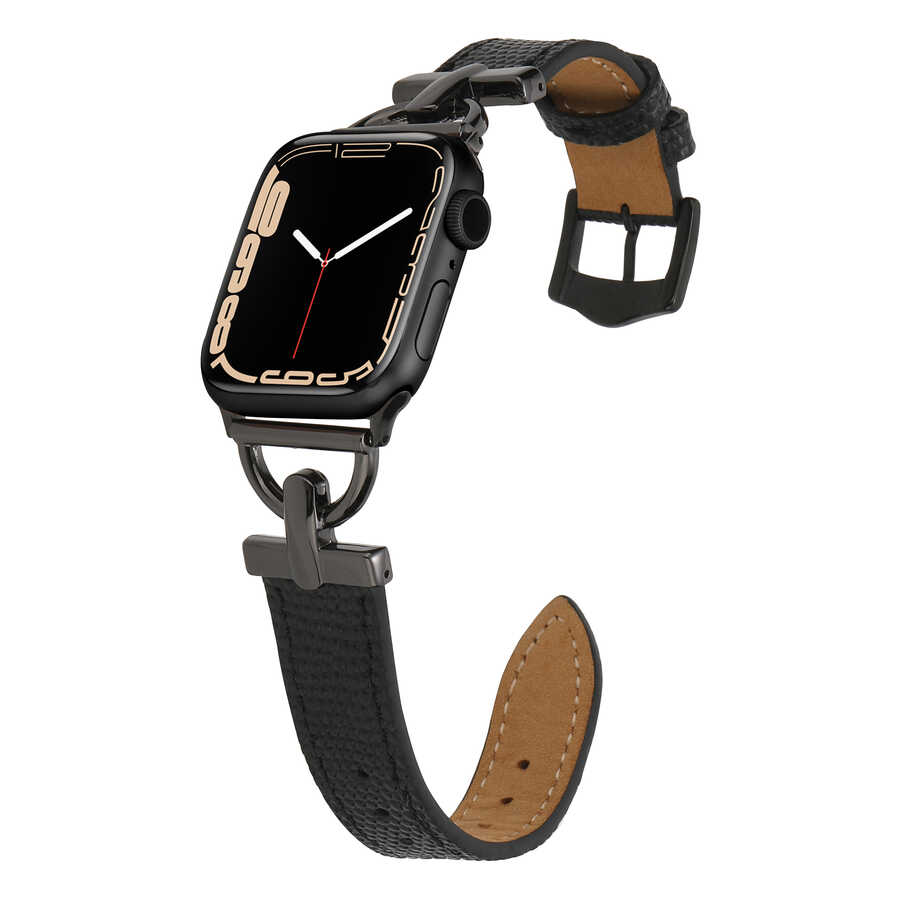 ​​​Apple%20Watch%20Ultra%2049mm%20Kordon%20KRD-53%20Deri%20Strap%20Kayış-Siyah