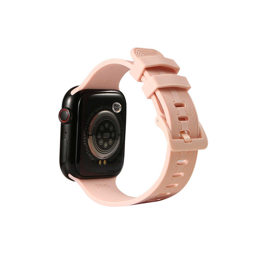 Watch%20Ultra%2049mm%20Kordon%20KRD-23%20Silikon%20Strap%20Kayış-Pembe