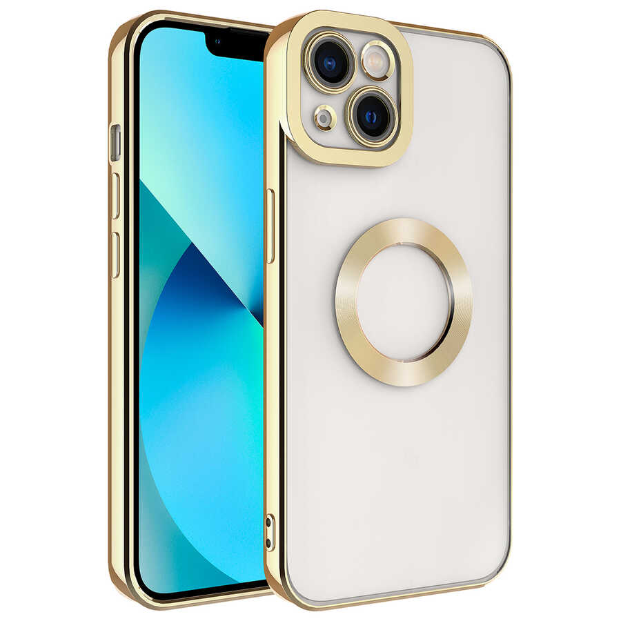 iPhone%20Uyumlu%2014%20Kılıf%20Kamera%20Korumalı%20Logo%20Gösteren%20Zore%20Omega%20Kapak-Gold