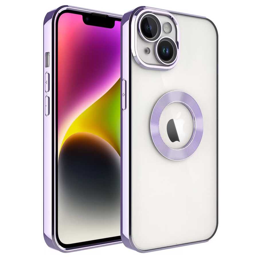 iPhone%20Uyumlu%2014%20Kılıf%20Kamera%20Korumalı%20Logo%20Gösteren%20Zore%20Omega%20Kapak-Lila