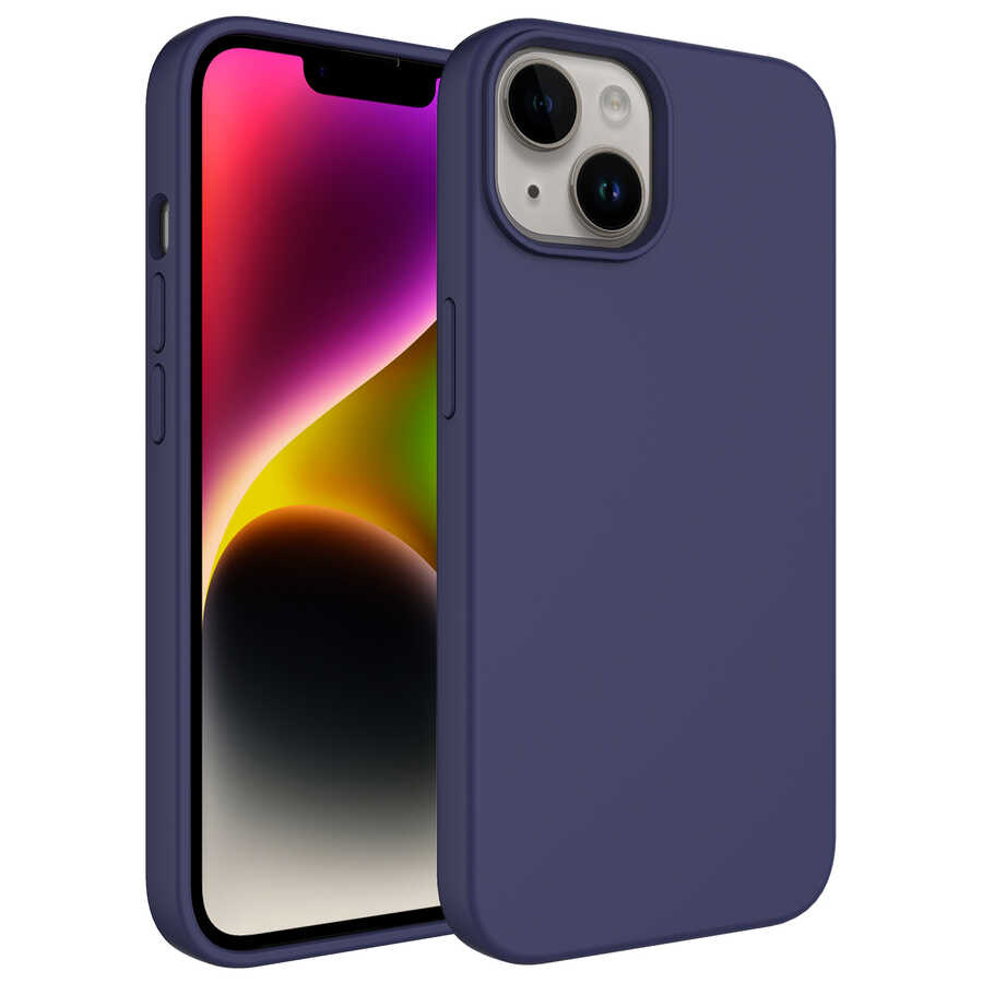 iPhone%20Uyumlu%2014%20Kılıf%20Sıvı%20Teknolojili%20Silinebilir%20Sert%20Zore%20Kivi%20Kapak-Lacivert