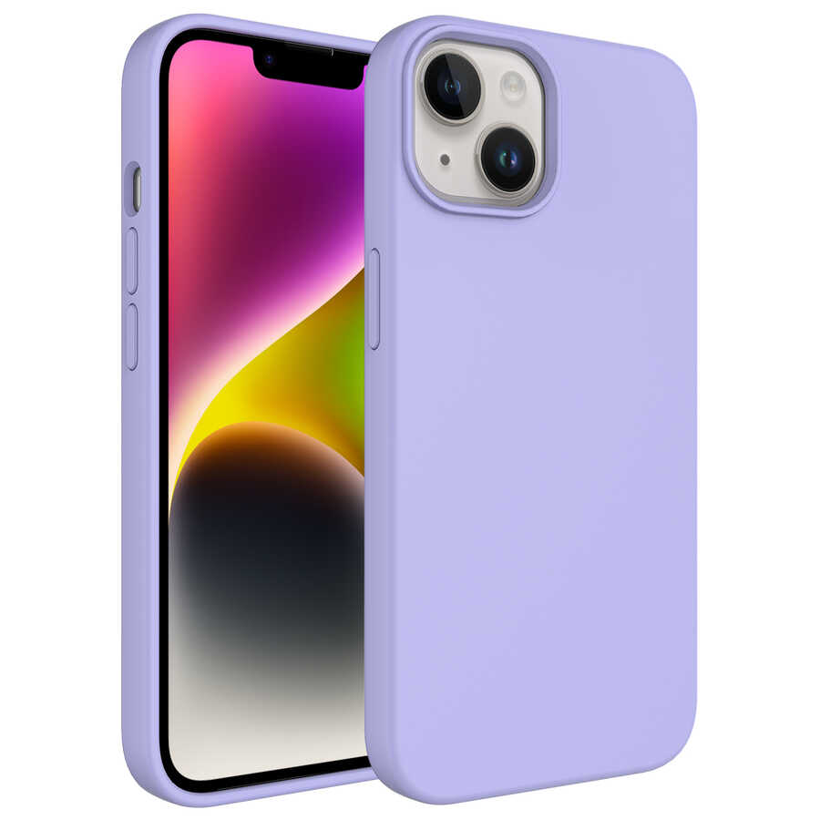 iPhone%20Uyumlu%2014%20Plus%20Kılıf%20Sıvı%20Teknolojili%20Silinebilir%20Sert%20Zore%20Kivi%20Kapak-Lila