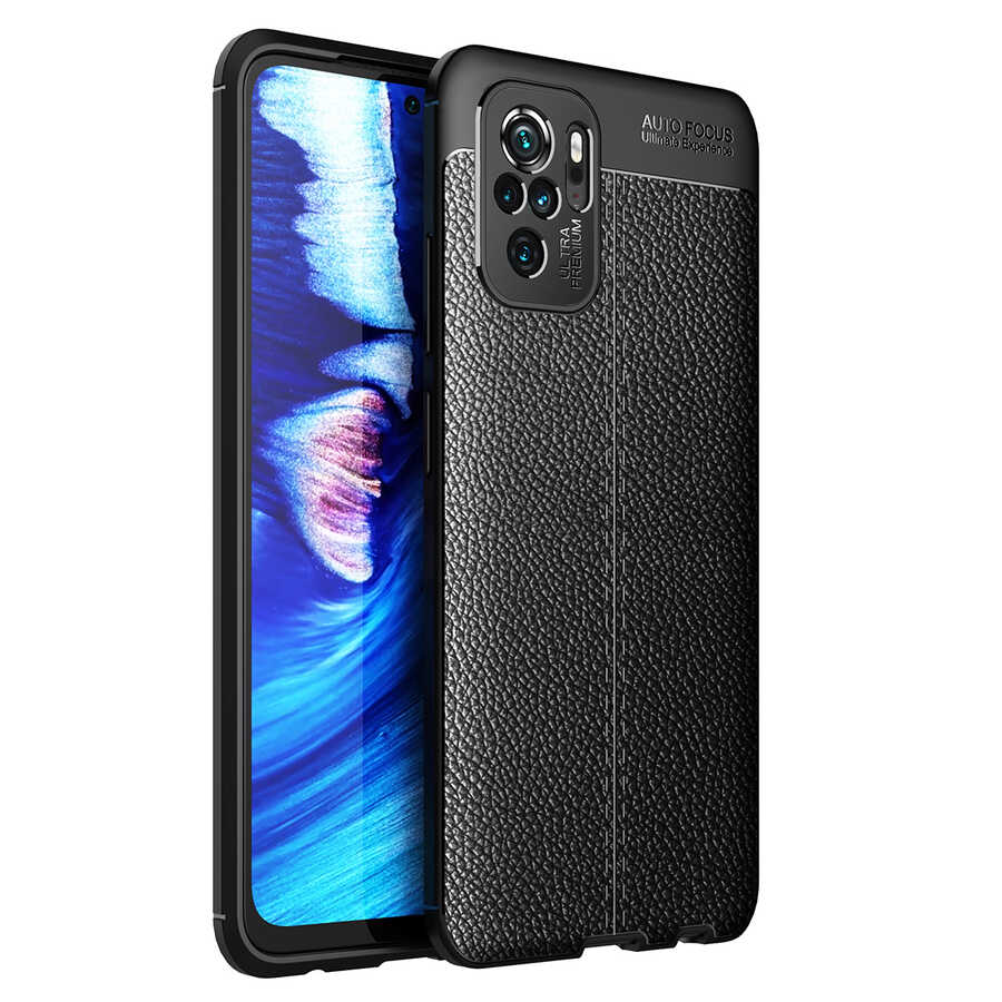 Xiaomi%20Uyumlu%20%20Poco%20M5S%20Kılıf%20Zore%20Niss%20Silikon%20Kapak-Siyah