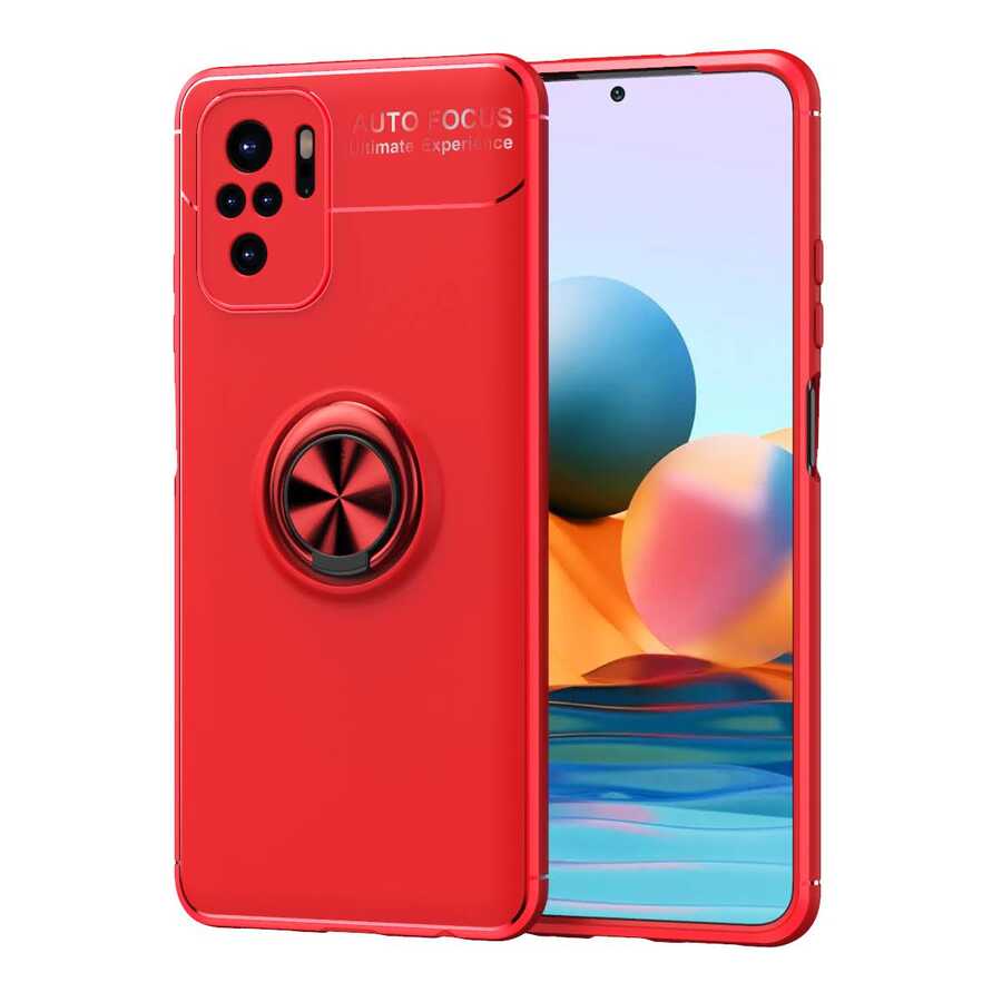 Xiaomi%20Uyumlu%20%20Poco%20M5S%20Kılıf%20Zore%20Ravel%20Silikon%20Kapak-Kırmızı