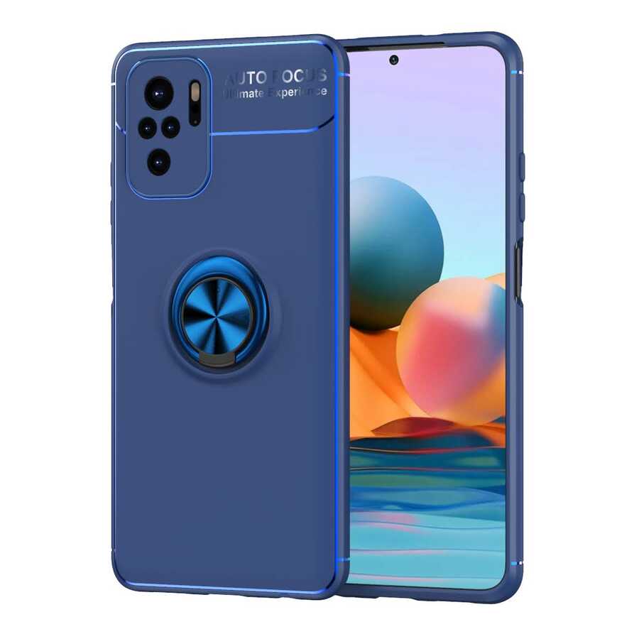 Xiaomi%20Uyumlu%20%20Poco%20M5S%20Kılıf%20Zore%20Ravel%20Silikon%20Kapak-Mavi