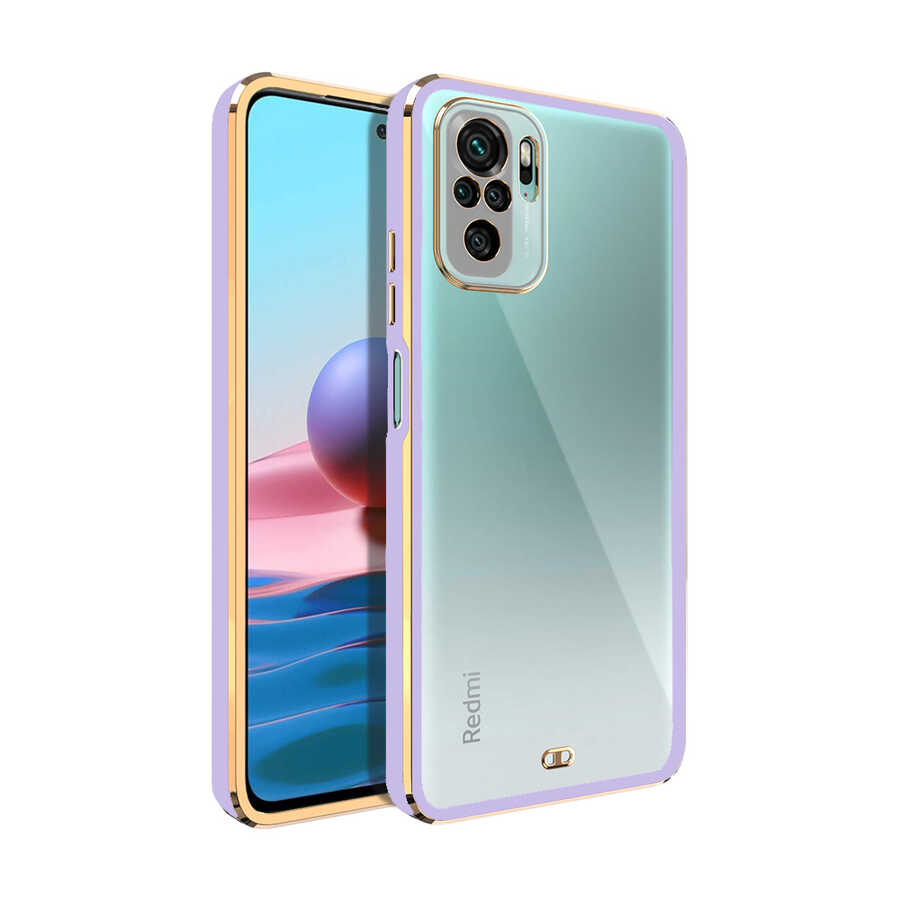 Xiaomi%20Uyumlu%20%20Poco%20M5S%20Kılıf%20Zore%20Voit%20Clear%20Kapak-Lila