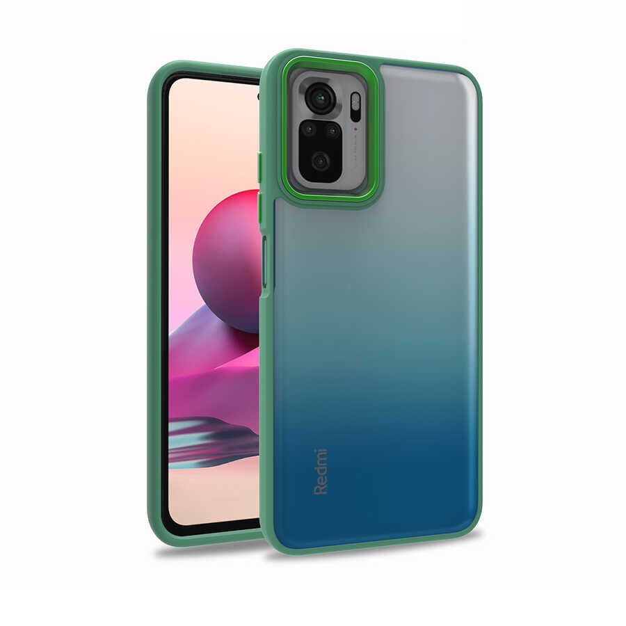 Xiaomi%20Uyumlu%20%20Poco%20M5S%20Kılıf%20Zore%20Flora%20Kapak-Yeşil