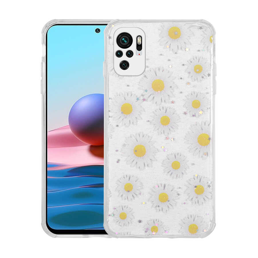 Xiaomi%20Uyumlu%20%20Poco%20M5S%20Kılıf%20Simli%20Desenli%20Kamera%20Korumalı%20Parlak%20Zore%20Popy%20Kapak-Papatya