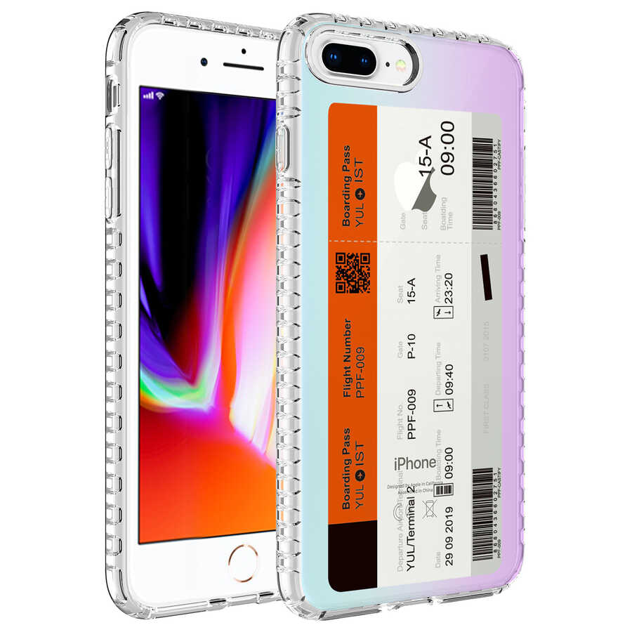 iPhone%20Uyumlu%207%20Plus%20Kılıf%20Airbag%20Kenarlı%20Renkli%20Desenli%20Silikon%20Zore%20Elegans%20Kapak-No1