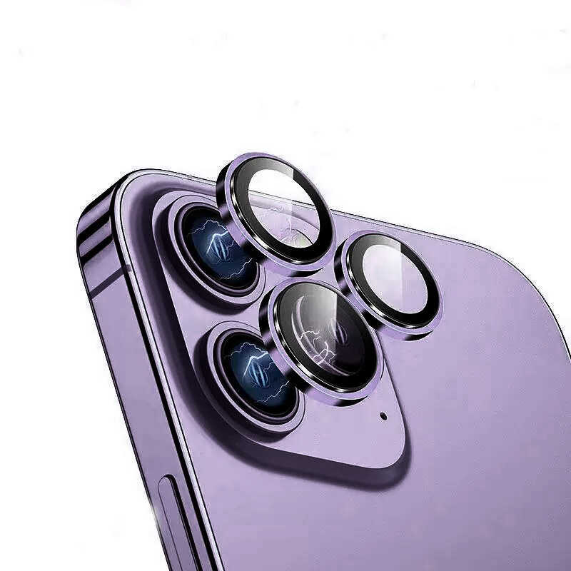 iPhone%20Uyumlu%2014%20Pro%20​​​Wiwu%20Lens%20Koruyucu%20Metal%20Kamera%20Lens%20Koruyucu-Derin%20mor