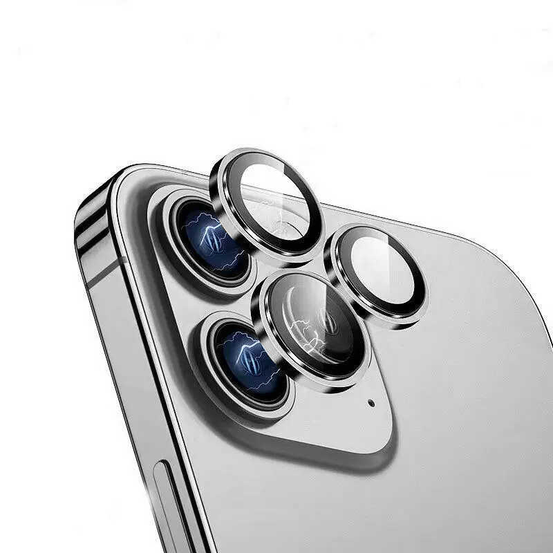 iPhone%20Uyumlu%2014%20Pro%20​​​Wiwu%20Lens%20Koruyucu%20Metal%20Kamera%20Lens%20Koruyucu-Gümüş