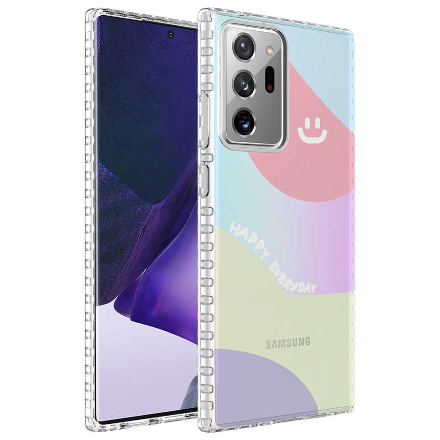 Galaxy%20Uyumlu%20Note%2020%20Ultra%20Kılıf%20Airbag%20Kenarlı%20Renkli%20Desenli%20Silikon%20Zore%20Elegans%20Kapak-No7