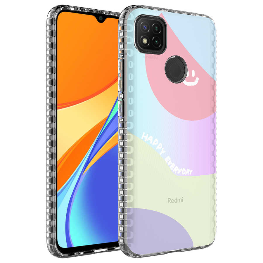 Xiaomi%20Uyumlu%20%20Redmi%209C%20Kılıf%20Airbag%20Kenarlı%20Renkli%20Desenli%20Silikon%20Zore%20Elegans%20Kapak-No7