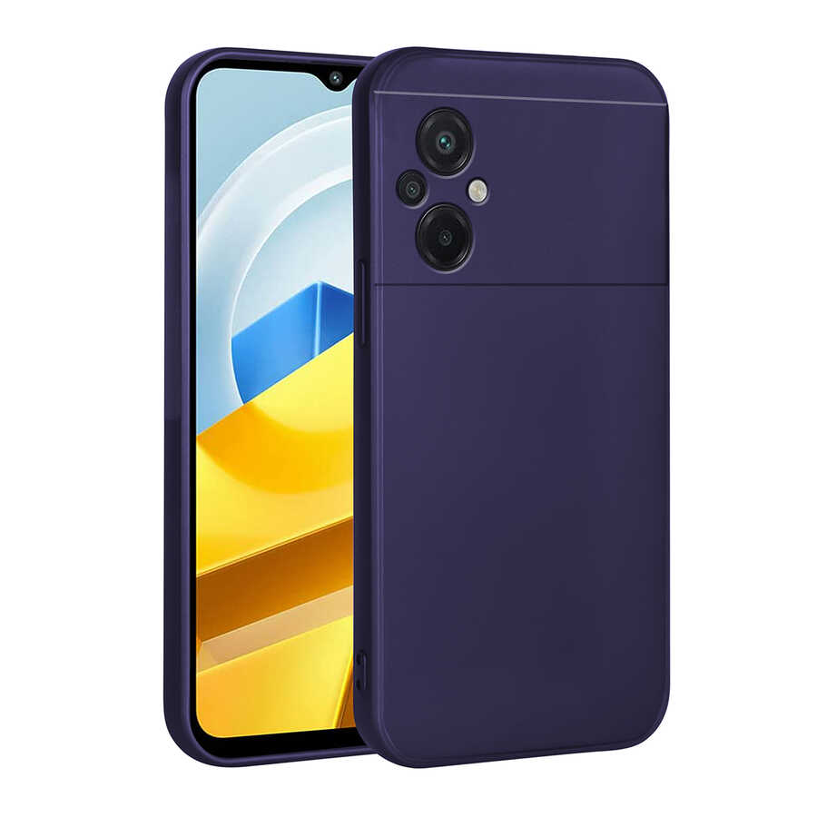 Xiaomi%20Uyumlu%20%20Poco%20M5%20Kılıf%20Zore%20Premier%20Silikon%20Kapak-Lacivert