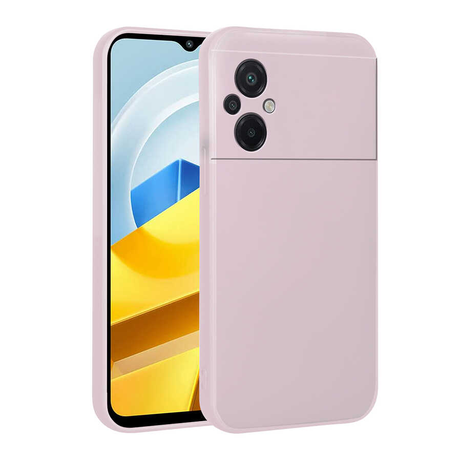 Xiaomi%20Uyumlu%20%20Poco%20M5%20Kılıf%20Zore%20Premier%20Silikon%20Kapak-Rose%20gold