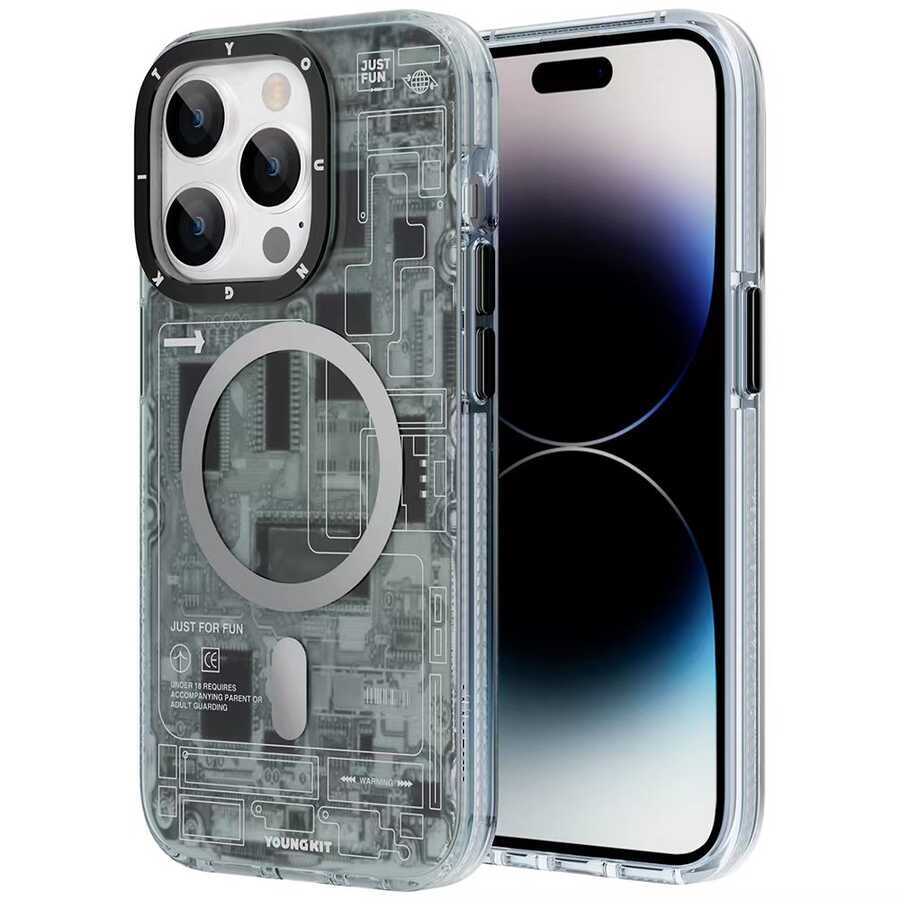 iPhone%20Uyumlu%2014%20Pro%20Kılıf%20Magsafe%20Şarj%20Özellikli%20YoungKit%20Technology%20Serisi%20Kapak