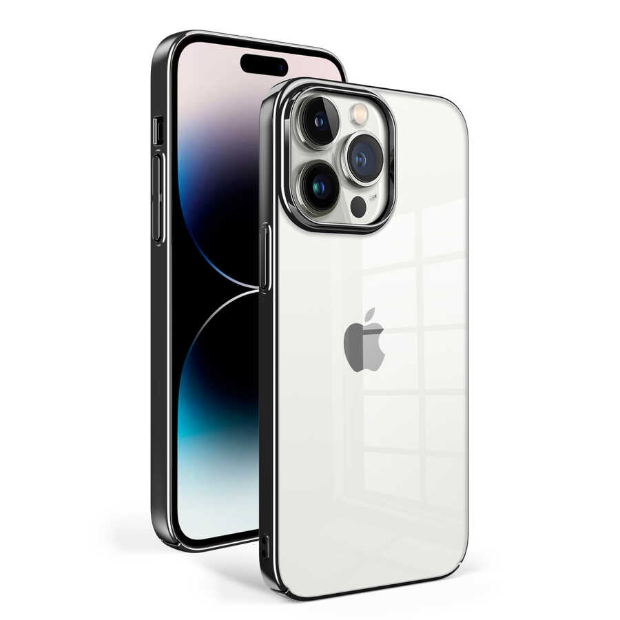 iPhone%20Uyumlu%2014%20Pro%20Kılıf%20Zore%20Sun%20Kapak-Siyah