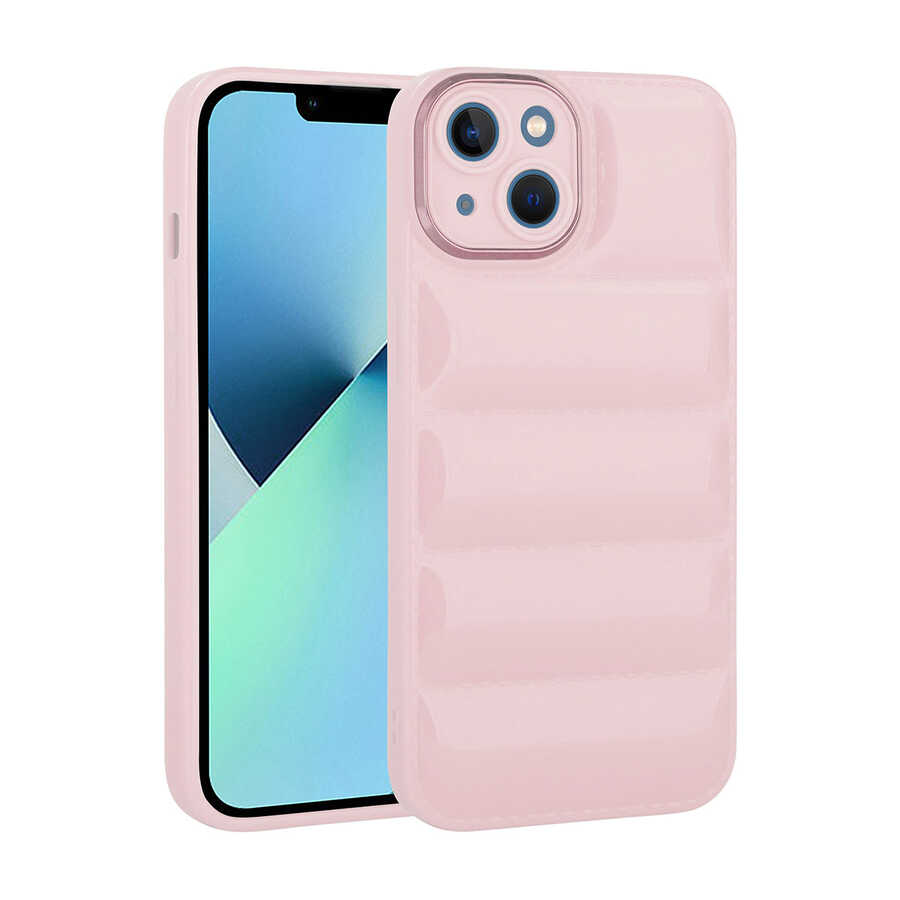 iPhone%20Uyumlu%2013%20Kılıf%20Kamera%20Korumalı%20Parlak%20Airbag’li%20Zore%20Galya%20Kapak-Pembe