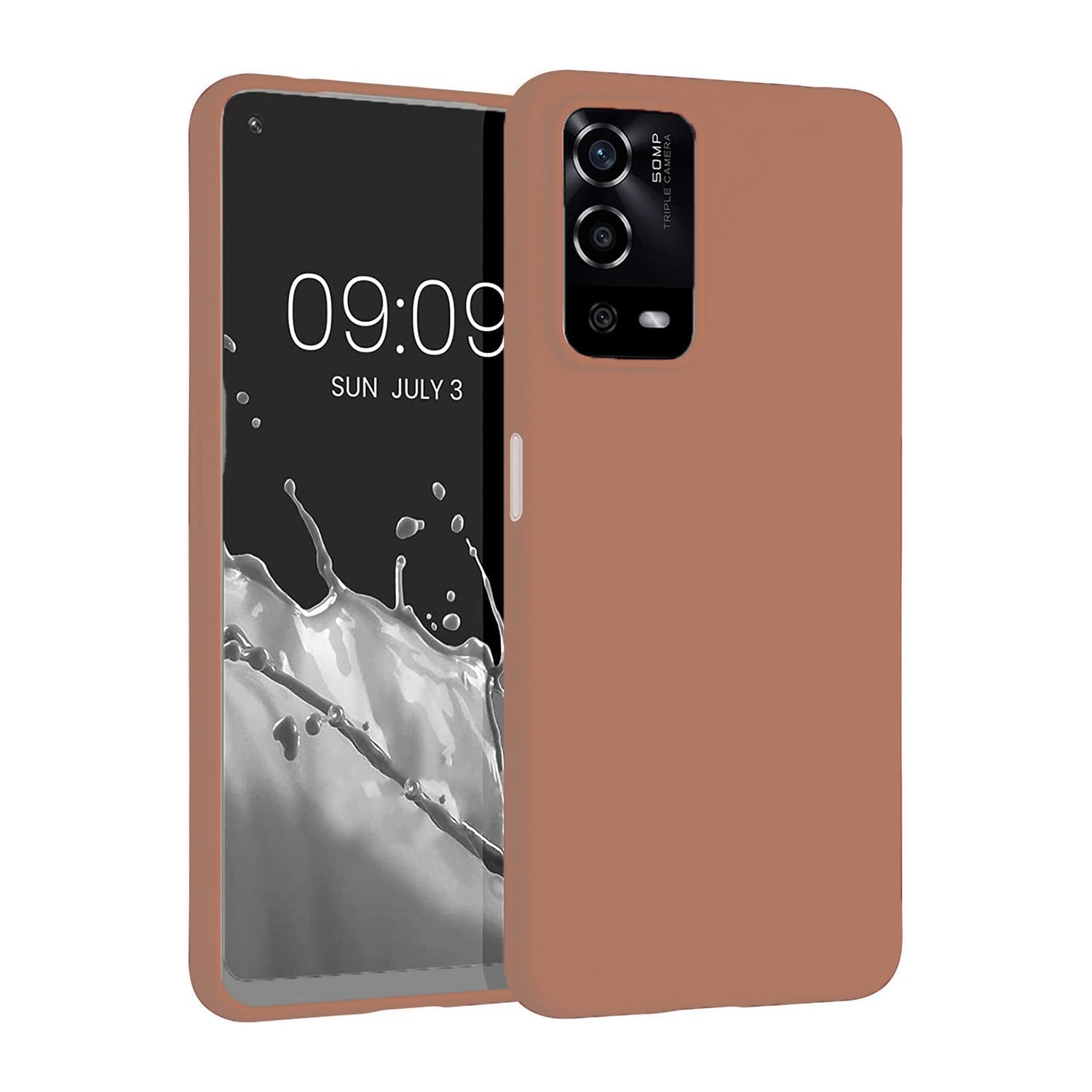 Oppo%20A55%204G%20Kılıf%20Zore%20Premier%20Silikon%20Kapak-Rose%20gold