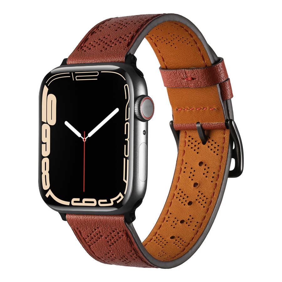 ​​​%20%20Watch%2038mm%20KRD-76%20PU%20Deri%20Kordon%20Strap%20Kayış-Mürdüm