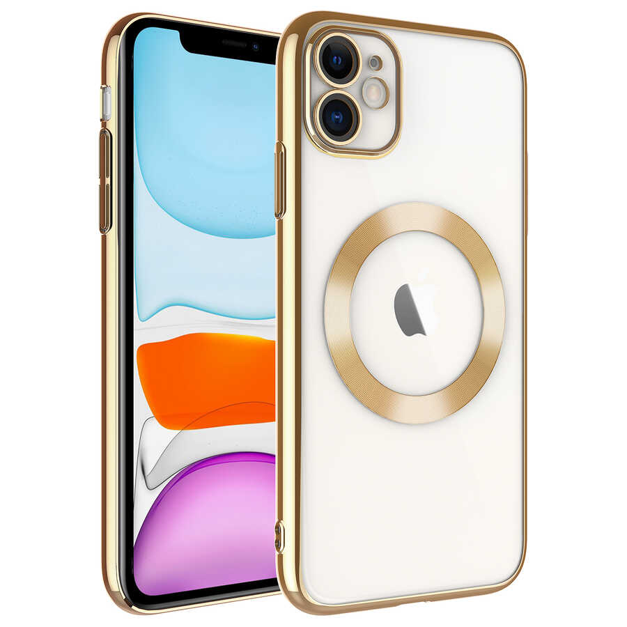 iPhone%20Uyumlu%2011%20Kılıf%20Wireless%20Şarj%20Özellikli%20Sert%20PC%20Zore%20Riksos%20Magsafe%20Kapak-Gold