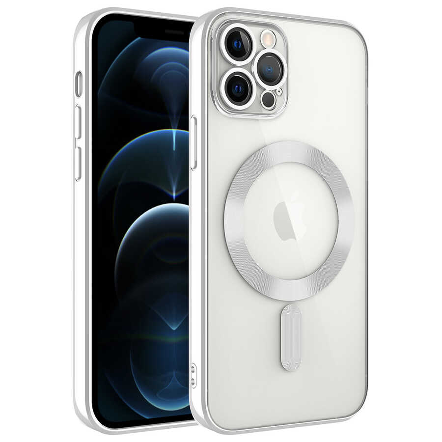 iPhone%20Uyumlu%2011%20Pro%20Kılıf%20Kamera%20Korumalı%20Magsafe%20Wireless%20Şarj%20Özellikli%20Zore%20Demre%20Kapak-Gümüş