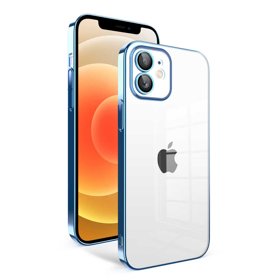 iPhone%20Uyumlu%2012%20Kılıf%20Kamera%20Korumalı%20Renkli%20Çerçeveli%20Zore%20Garaj%20Kapak-Mavi%20açık