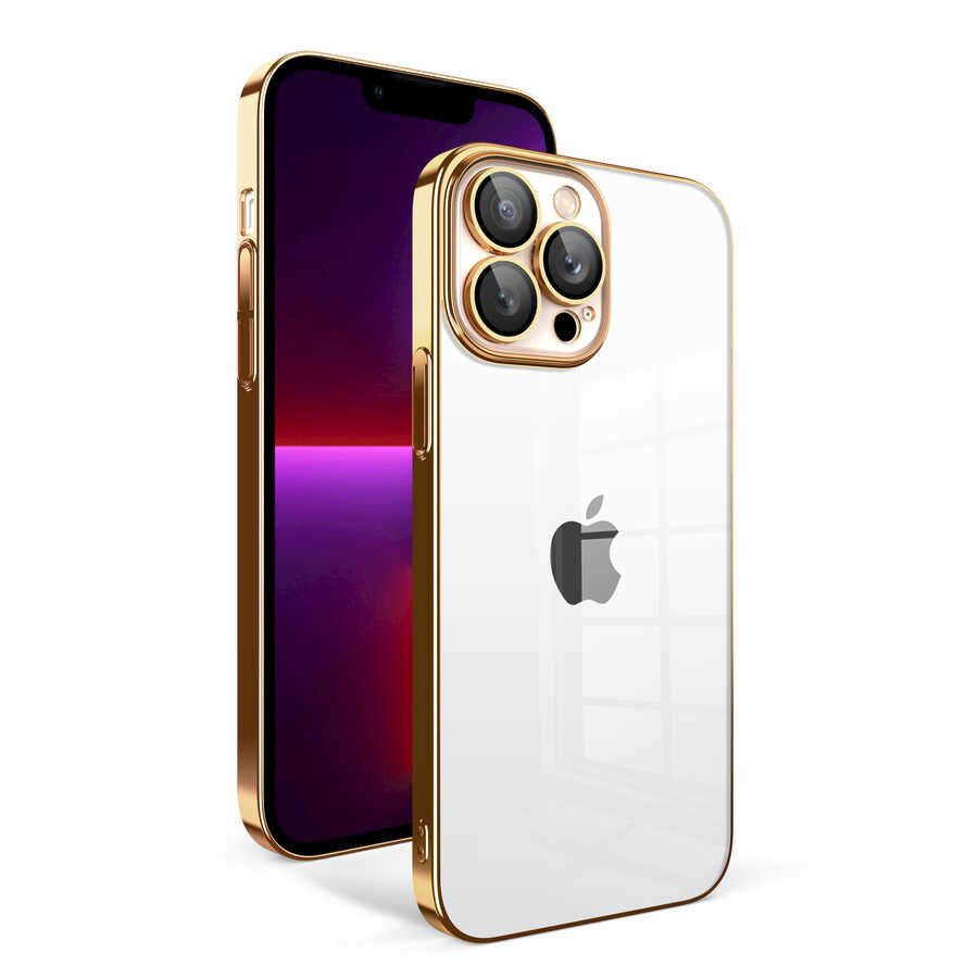 iPhone%20Uyumlu%2013%20Pro%20Kılıf%20Kamera%20Korumalı%20Renkli%20Çerçeveli%20Zore%20Garaj%20Kapak